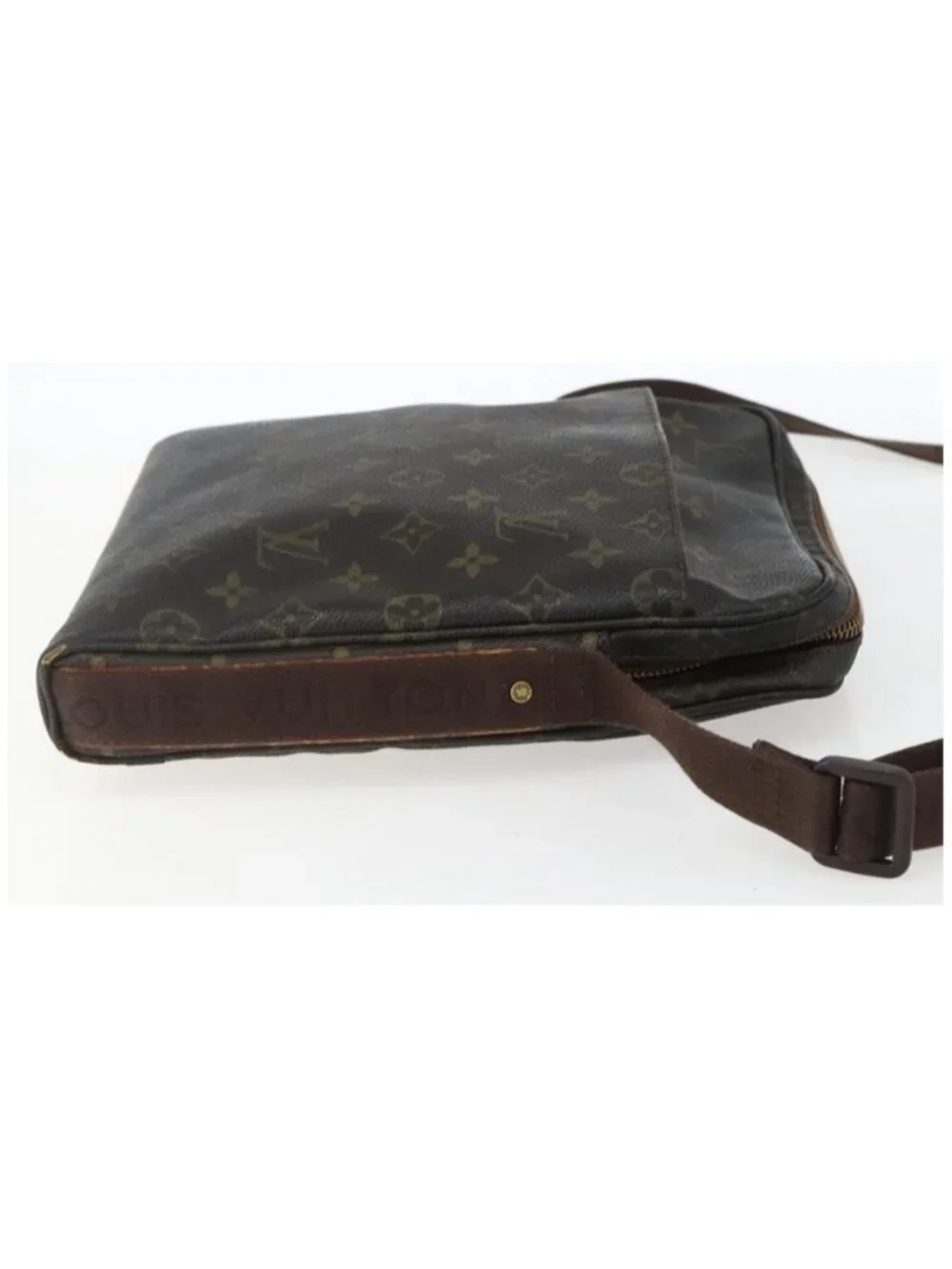 Authentic LOUIS VUITTON Monogram Trotteur Bobour Shoulder Bag M97037 LV